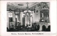 1962 RPPC Portland,ME Victoria Mansion Cumberland County Maine Postcard 3c stamp picture