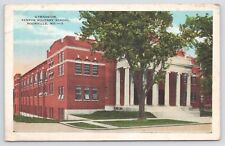 Boonville Missouri~Kemper Military School Gymnasium~1920s Postcard picture