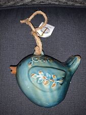 Yankee Candle Retired Rare Bluebird Hanging Bell 886860048624 picture