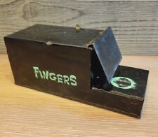 Fingers Tin Wind Up  Coin Bank. Hand Reaches Out And Pulls Coin In. By FRANKONIA picture