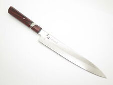 Mcusta Zanmai Seki Japan 230mm Japanese Damascus Kitchen Cutlery Slicing Knife picture