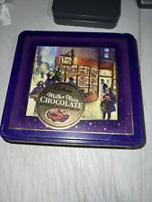Vintage Cadbury's Canister Chocolate Biscuit Tin-LN-1995 Royal Blue picture
