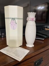 Lenox Love Notes Roses 9in Vase In Box Never Used New picture