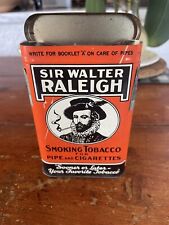 Antique Tin, Sir Walter Raleigh Tobacco Tin, GREAT CONDITION picture