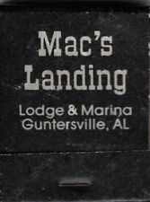 MAC'S LANDING-LODGE & MARINA-GUNTERSVILLE,AL.-ONE 1/2 INCHES WIDTH-FULL picture