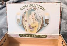 Vintage ADMIRATION CIGAR box*RARE*LOOK picture
