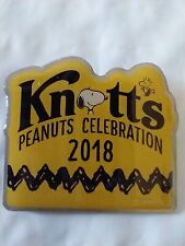 Knotts Peanuts Celebration 2018 employee pin picture