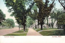 Summit Avenue, St. Paul, Minnesota MN - Vintage Postcard picture