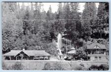 1910's SHASTA SPRINGS CALIFORNIA FOUNTAIN GAZEBO*MALLORY SAN FRANCISCO POSTCARD picture