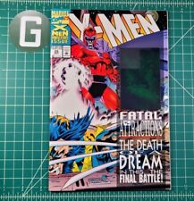 X-Men #25 (1993) Holo-Foil Newsstand Key Wolverine Magneto Issue Marvel VF+  picture