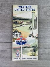 Vintage Standard Oil Map Central United States picture