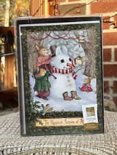 UNUSED 20 Cards/Envelopes~Holly Pond Hill-Susan Wheeler~Christmas Holiday Card picture