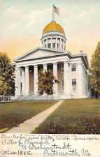 Court House Norfolk VA Virigina 1907 Postcard 4467 picture