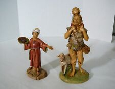 Fontanini Nativity Figurine Lot Boy of Bethlehem and Jeshua & Adin Figure picture