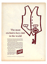 Schlitz Print Ad Beer Advertising Exclusive Key Club Milwaukee WI Vintage 1964 picture