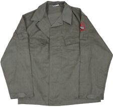 Small - East German Kampfgruppen OD Summer Issue Jacket Uniform DDR NVA Shirt picture
