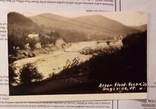 After Flood 1927 Gaysville, VT RPPC Unused Postcard picture