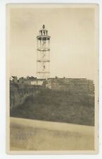 Vintage RPPC Postcard 1918 Dominican Republic Lighthouse Posted USMC Photo picture