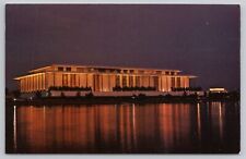 Washington DC John F Kennedy Center For The Performing Arts At Night Postcard picture