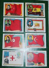 SPAIN. SPANISH REPUBLIC FLAGS & FAMOUS MEN WW COMPLETE COLLECTION 50 CARDS 1930s picture