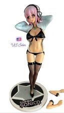 NIB Anime Manga SUPER SONICO Sexy Swimsuit 9'' Model Statue Figure Toy Cast off picture