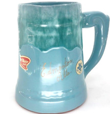 McMaster Craft Canada Stein Mug Drip Pottery Edmondon Alabama Souvenir 1867-1967 picture