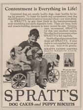 1927 Spratts Patent Limited Newark NJ Pups Treats Dog Cakes Puppy Biscuit Ad picture