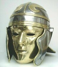 Medieval 18GA Imperial Roman Cavalry soldier helmet Gallic/Centurion Helmet gift picture