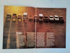 1971 Volkswagen Sales Brochure Full Line Dealer Advertising Catalog Beetle Bus picture