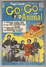Tippy’s Friends Go-Go and Animal #6 October 1967 G/VG Monkees cover picture