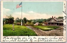 North Elba NY-New York, 1905 John Brown House Pathway & Grounds Vintage Postcard picture