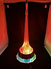 Vintage Soviet Night Table Lamp. Rocket Launch. USSR. Working picture