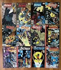 Batman Comics Lot of 10 + Teen Titans 2 (full story arcs) Keys 1989 picture