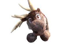 Disney Parks Authenic Original Reindeer Christmas Plush Light Brown and White picture