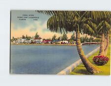 Postcard Canal Scene Sunny Fort Lauderdale Florida USA picture