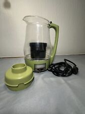 VTG SCM Proctor Silex LIFELONG Glass Coffee Percolator 60s Avocado green picture