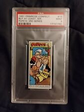1961 Primrose Confectionery Popeye But At Least, Sir, I'm Honest #16 PSA 9 picture