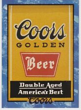 1995 COORS BEER ADVERTISING BEGINNING TO PRESENT SINGLE TRADING CARDS *YOU PICK* picture