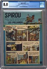 Spirou #1071 French CGC 8.0 1958 4217818007 1st app. Smurfs picture