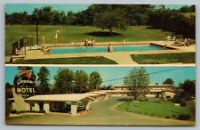 Greystone Motel Johnson City Tennessee TN Roadside Hotel Multi view Postcard picture