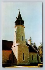 Dubuque IA-Iowa, Bell Tower, Antique Vintage Souvenir Postcard picture