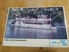 Marietta, Ohio OH - Valley Gem Sternwheeler - Vintage Postcard - Unposted picture