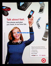 Verizon Wireless T-Mobile Flip Cell Phones Target 2008 Print Magazine Ad Poster picture
