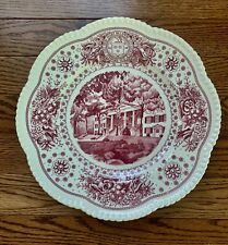 (Free Shipping) Mary Baldwin College - Admin Building - Wedgwood Plate - 10.75” picture