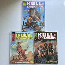 Curtis Marvel Comics Kull and the Barbarians #1 2 3 Red Sonja Solomon Kane Conan picture