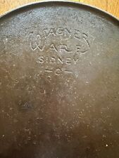 Vintage Antique Wagner Ware Sidney O  Cast Iron Skillet 8s With Heat Ring picture