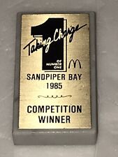 1985 McDONALDS AWARD FLORIDA SANDPIPER BAY COMPETITION  WINNER PAPERWEIGHT VINTG picture