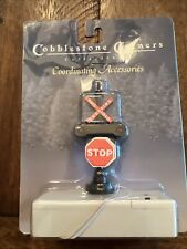 Railroad Crossing Signal Windham Heights Cobblestone Corners Collectibles New  picture