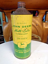 Rare Vintage John Deere Cone Top 1 Qt. Oil Can picture