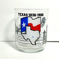 Vintage Texas Sesquicentennial 1836 1986 150 Years Highball Glass picture